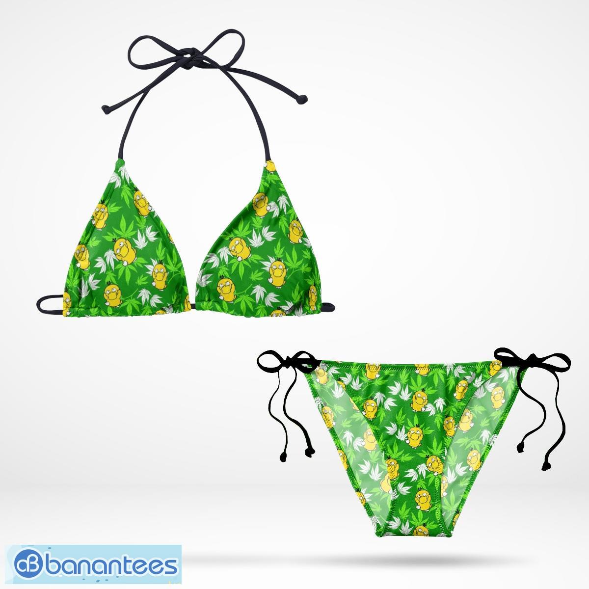 Psyduck Tropical Beach String Bikini Swimwear Gift Fans Banantees