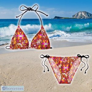 Fire System Pokemon String Bikini Gift Women Beach Summer Banantees