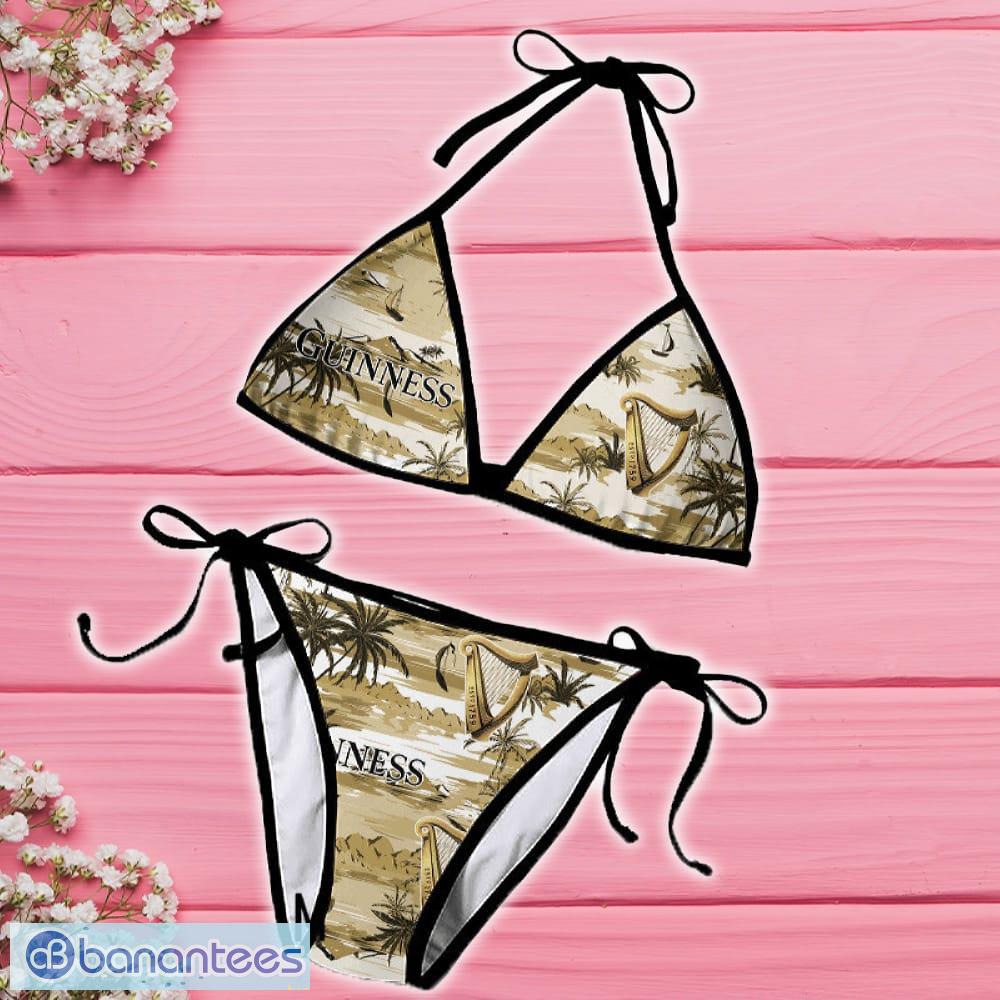 Guinness Camo String Bikini Set Swimsuit Beach For Men Women Fans