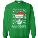 Bah Heisenberg Christmas Sweatshirt AOP Sweater Green S