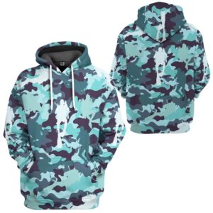 Camo Scuba Diving 3D All Over Print Shirt product photo 4