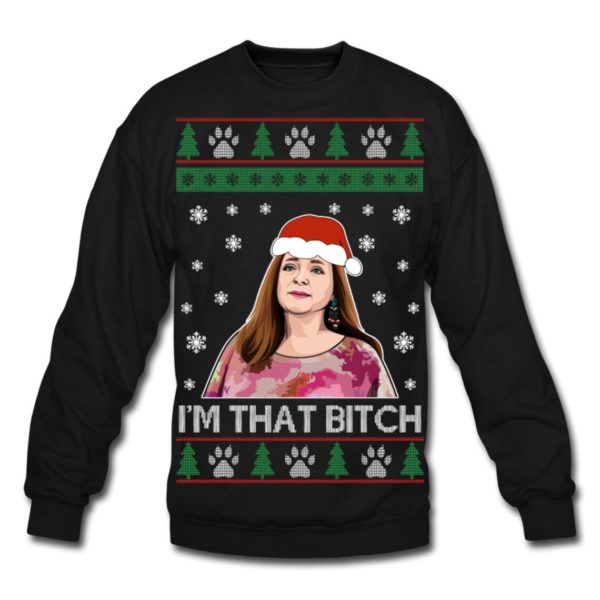 Carole Baskin I'm That Bitch Joe Exotic Couple Sweatshirt Sweatshirt Black S