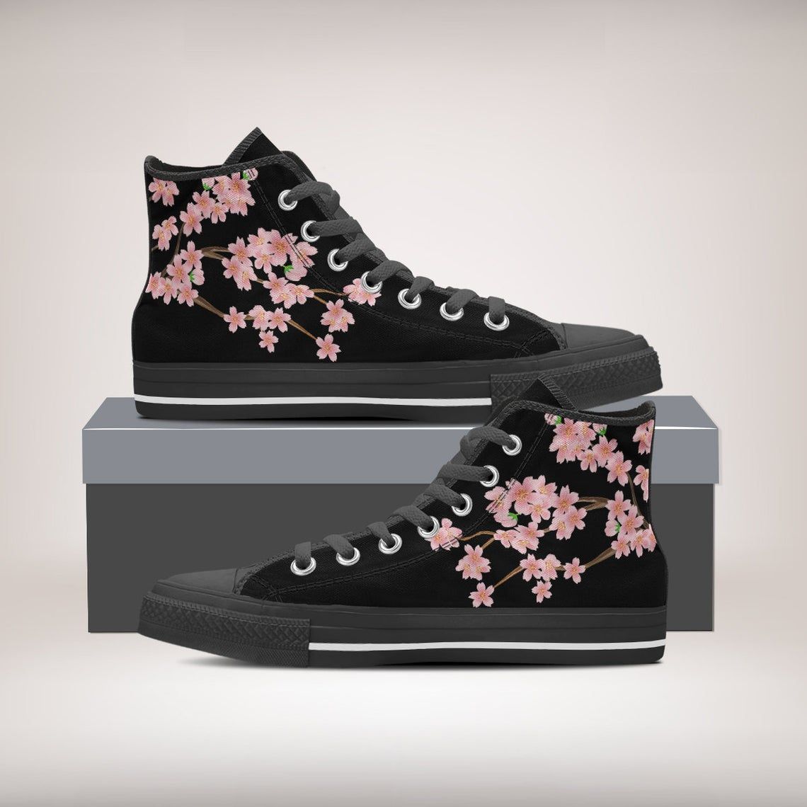 cherry-blossom-flowers-sakura-high-top-shoes-for-men-women-womens-shoes-high-top-black-us6.jpeg Cherry Blossom Flowers Sakura High Top Shoes for Men & Women Women's Shoes High Top Black US6