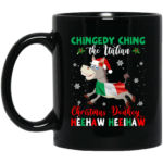 Chingedy The Christmas Donkey Coffee Mug Mug 11oz Black One Size