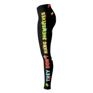 Christmas Lights Are Like Epstein Gift Leggings 3D All Over print product photo 1