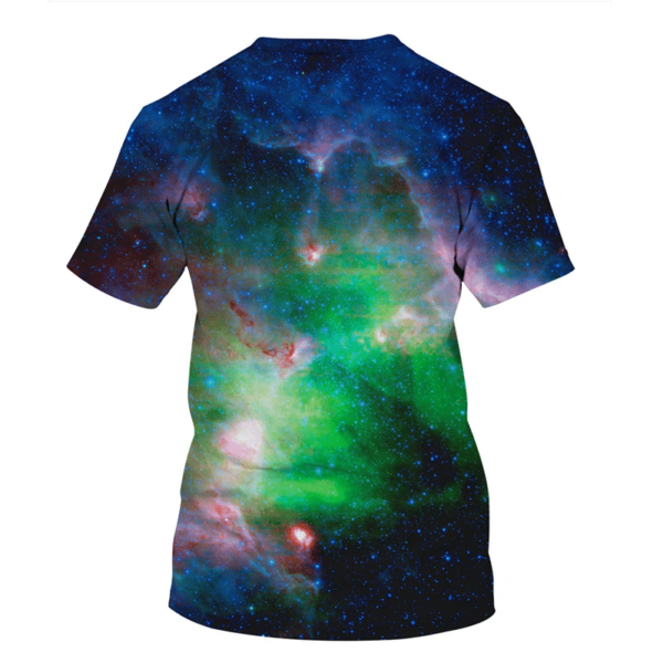 Cute Unicorn And Flower Christmas All Over Print 3D T-Shirt product photo 1