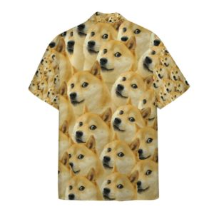 Doge Meme Hawaiian Shirt | 3D All Over Print Hawaiian Shirt product photo 1