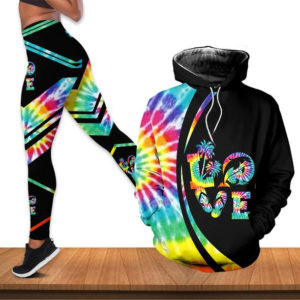 Dolphins Sun Color All Over Print 3D Leggings product photo 2
