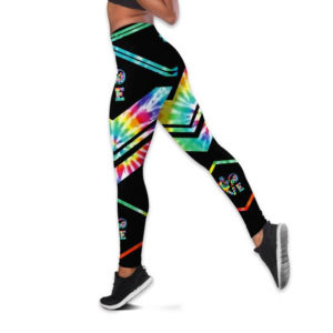 Dolphins Sun Color All Over Print 3D Leggings AOP Legging Black S