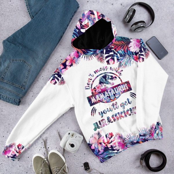 Don't Mess With Mamasaurus 3D All Over Print Shirt product photo 8