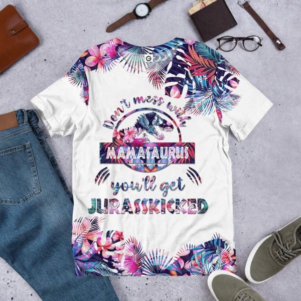 Don't Mess With Mamasaurus 3D All Over Print Shirt product photo 9