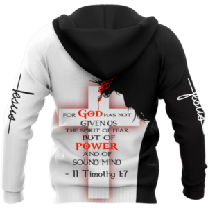 Faith Over Fear Jesus Christian Cross All Over Print 3D Shirt product photo 5