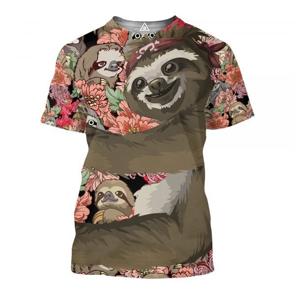 floral-sloth-sloth-need-a-hug-ugly-sloth-all-over-print-3d-shirt-3d-t-shirt-chocolate-s.jpeg Floral Sloth Sloth Need A Hug Ugly Sloth All Over Print 3D Shirt 3D T-Shirt Chocolate S
