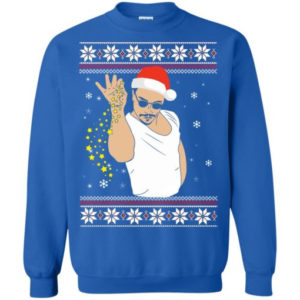 Funny Christmas Star Salt Bae Santa Christmas Shirt Sweatshirt Royal S