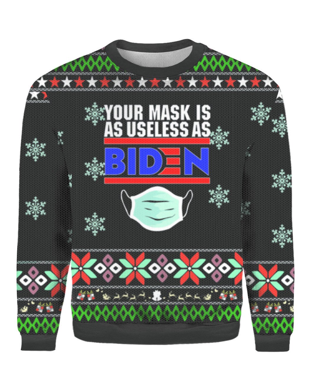 funny-christmas-your-mask-is-as-useless-as-biden-christmas-sweater-aop-sweater-black-s.jpeg Funny Christmas Your Mask Is As Useless As Biden Christmas Sweater AOP Sweater Black S