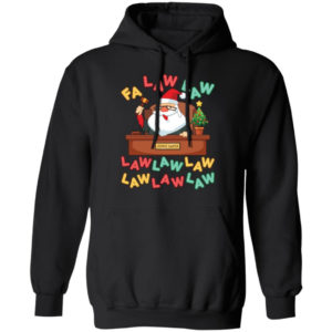 funny lawyer christmas judge santa t shirt hoodie hoodie black s 1 300x300 image Funny Lawyer Christmas Judge Santa T-Shirt Hoodie Hoodie Black S