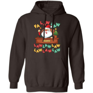 funny lawyer christmas judge santa t shirt hoodie hoodie dark chocolate s 1 300x300 image Funny Lawyer Christmas Judge Santa T-Shirt Hoodie Hoodie Dark Chocolate S