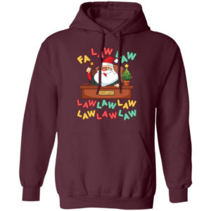 funny lawyer christmas judge santa t shirt hoodie hoodie maroon s 1 300x300 image Funny Lawyer Christmas Judge Santa T-Shirt Hoodie Hoodie Maroon S