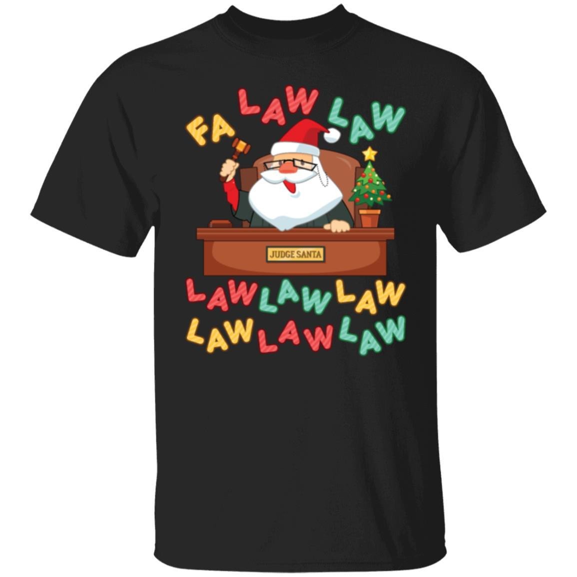 funny-lawyer-christmas-judge-santa-t-shirt-hoodie-unisex-t-shirt-black-s-1.jpeg Funny Lawyer Christmas Judge Santa T-Shirt Hoodie Unisex T-Shirt Black S