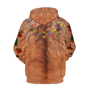 Funny Man Boby Christmas Fireplace Christmas All Over Print 3D Hoodie product photo 1