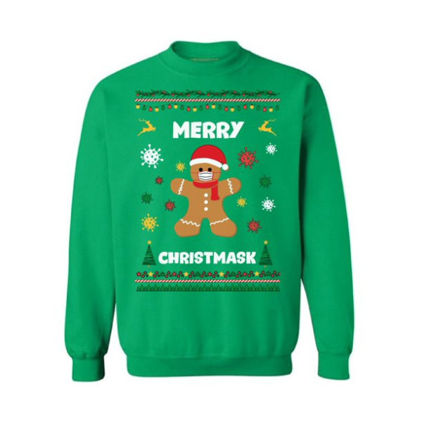 Gingerbread Men with Christmas mask product photo 1