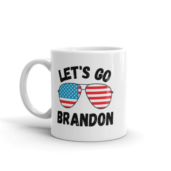 Glasses Let’s Go Brandon Coffee Mug product photo 2