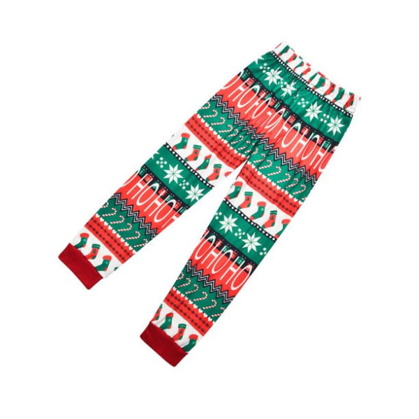 Ho Ho Ho Family Christmas Pajamas Set product photo 1