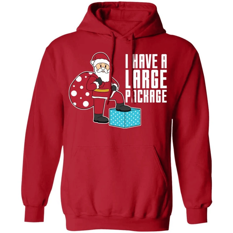 i-have-a-large-package-funny-santa-and-big-sack-christmas-shirt-hoodie-red-s-1.png I Have A Large Package Funny Santa And Big Sack Christmas Shirt Hoodie Red S