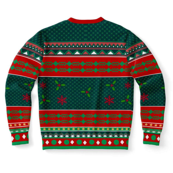 I put out for Santa Milk And Cookies Christmas Sweater product photo 2