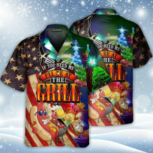 if you need me i will be at the grill hawaii shirt 2 300x300 image If You Need Me I Will Be At The Grill Hawaii Shirt product photo 2
