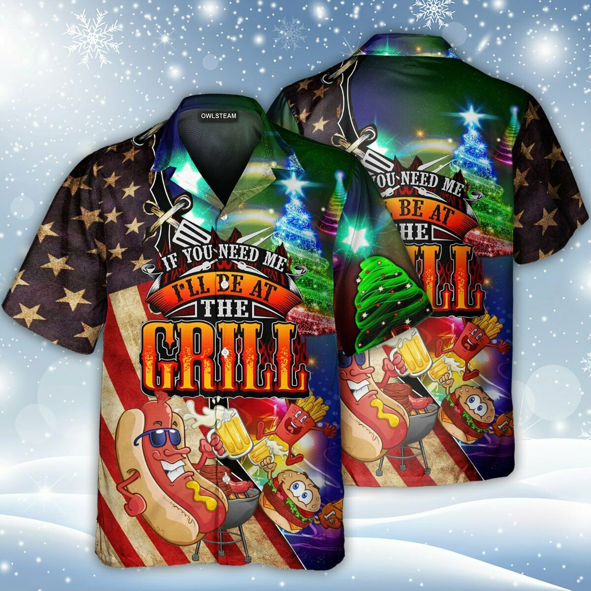 if-you-need-me-i-will-be-at-the-grill-hawaii-shirt-2.jpeg If You Need Me I Will Be At The Grill Hawaii Shirt product photo 2