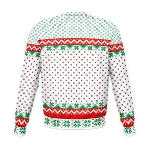 I'll Be Fit For Christmas Santa Sleigh Funny Christmas Sweater product photo 2