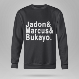 Jadon & Marcus & Bukayo Shirt Crewneck Sweatshirt Black S