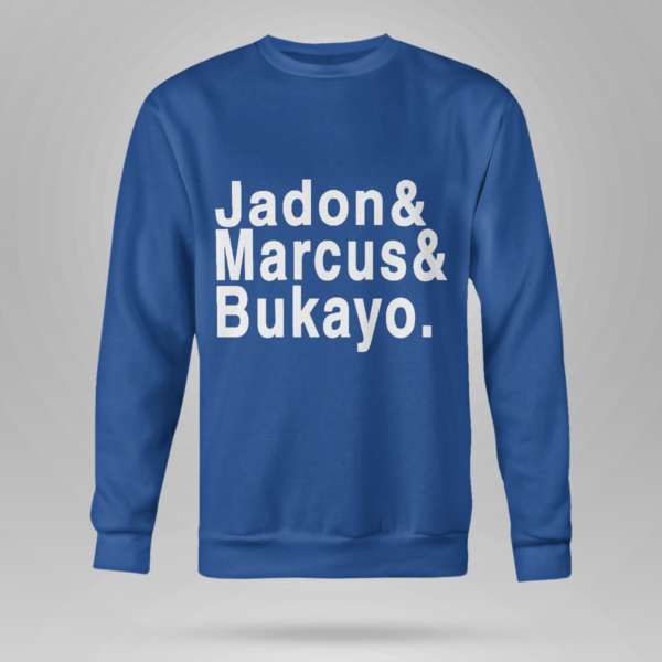 Jadon & Marcus & Bukayo Shirt Crewneck Sweatshirt Royal Blue S