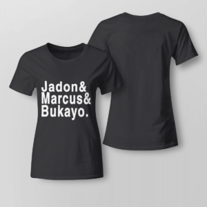 Jadon & Marcus & Bukayo Shirt Ladies T-shirt Black XS