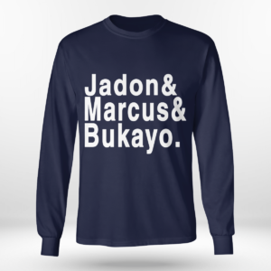Jadon & Marcus & Bukayo Shirt Long Sleeve Tee Navy S