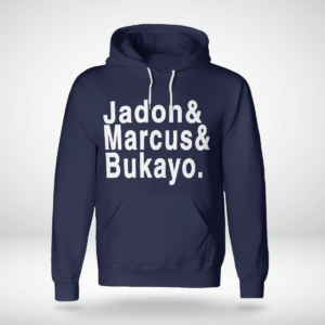 Jadon & Marcus & Bukayo Shirt Unisex Hoodie Navy S