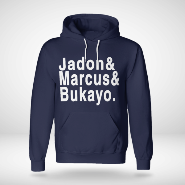 Jadon & Marcus & Bukayo Shirt Unisex Hoodie Navy S