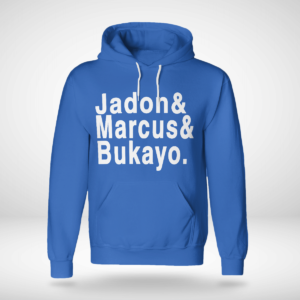 Jadon & Marcus & Bukayo Shirt Unisex Hoodie Royal Blue S