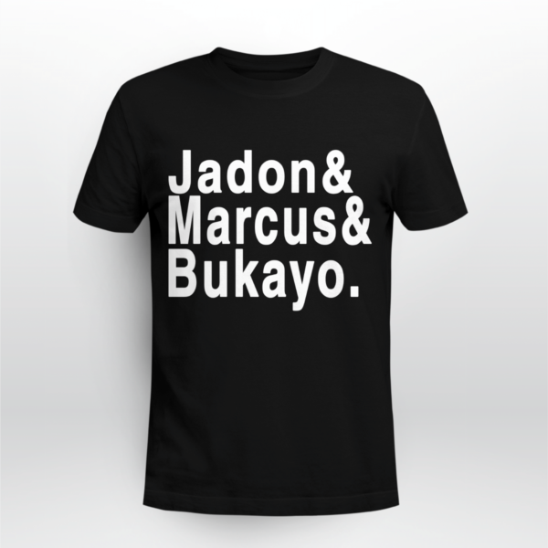 Jadon & Marcus & Bukayo Shirt Unisex T-shirt Black S