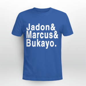 Jadon & Marcus & Bukayo Shirt Unisex T-shirt Royal Blue S