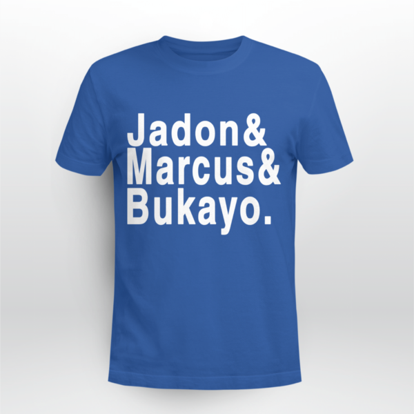 Jadon & Marcus & Bukayo Shirt Unisex T-shirt Royal Blue S