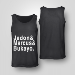 Jadon & Marcus & Bukayo Shirt Unisex Tank Black S