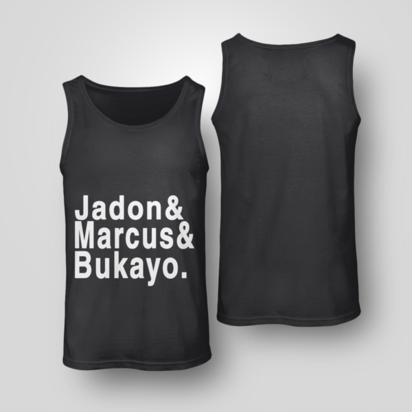 Jadon & Marcus & Bukayo Shirt Unisex Tank Black S