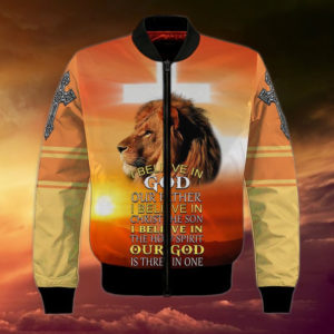 Jesus I Believe In God Believe In The Holy Spirit Christmas Shirt Short Pant Yellow S