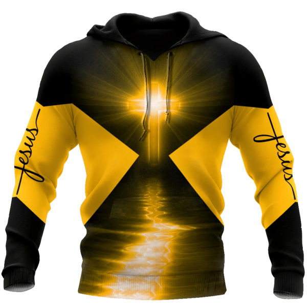 Jesus Is My God My King My Lord 3D All Over Print Shirt 3D Hoodie Yellow S