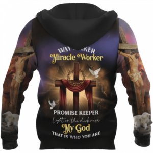 Jesus Miracle Worker My God That Who You Are All Over Print 3D Shirt product photo 4
