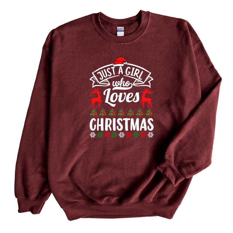 just-a-girl-who-loves-christmas-sweatshirt-sweatshirt-maroon-s.jpeg Just A Girl Who Loves Christmas Sweatshirt Sweatshirt Maroon S