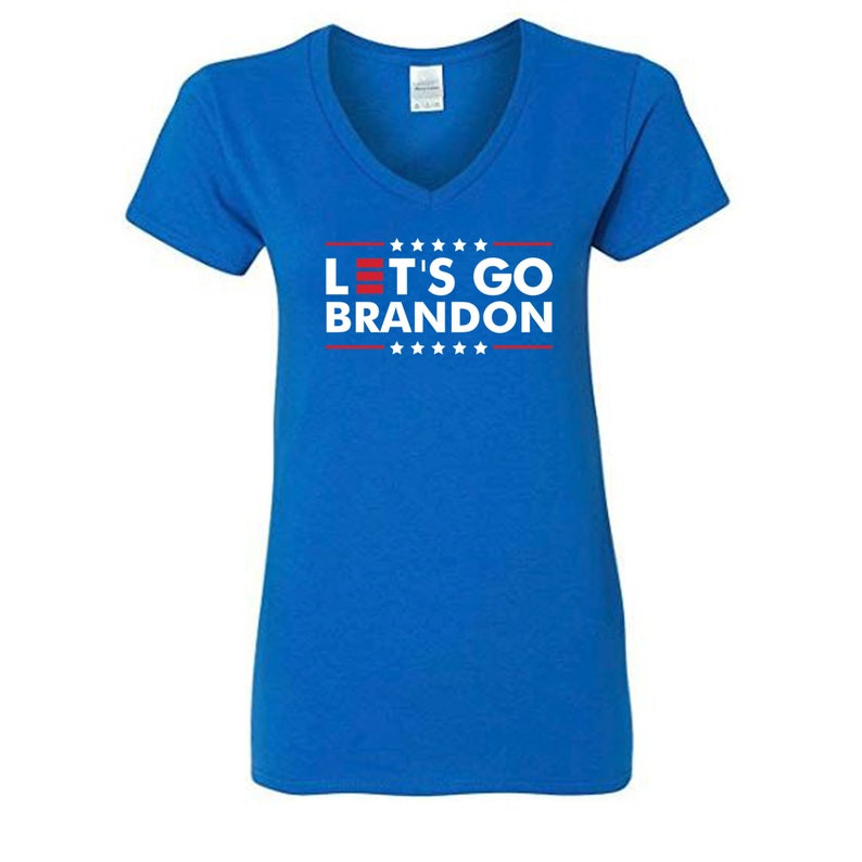 lets-go-brandon-shirt-ladies-v-neck-blue-s-1.jpeg Let's Go Brandon Shirt Ladies V-Neck Blue S