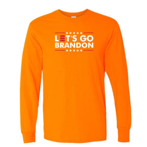 lets go brandon shirt long sleeve orange s 1 300x300 image Let's Go Brandon Shirt Long Sleeve Orange S
